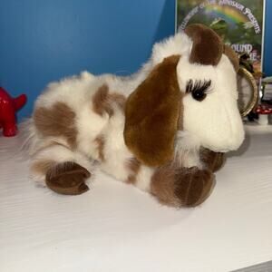 Douglas Brady the Goat Plush Stuffed Animal 13” EUC Farm Animal Toy